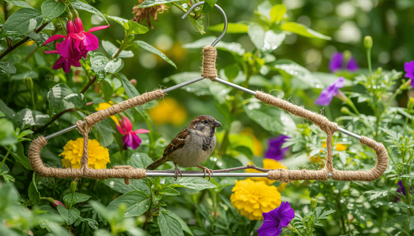 découvrez comment un simple cintre peut protéger et sauver la vie des oiseaux dans votre jardin grâce à une astuce ingénieuse et écologique.