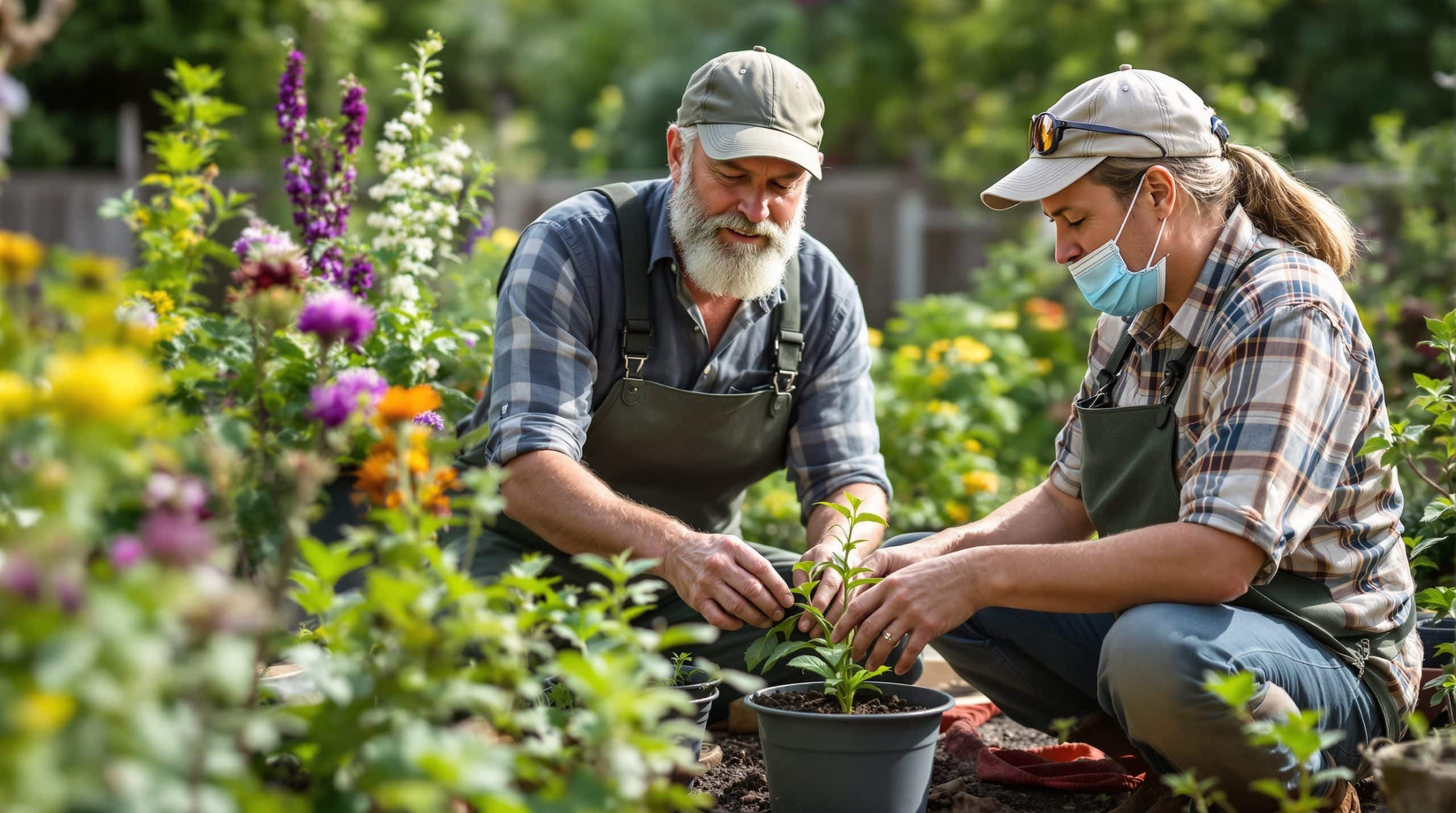 améliorez vos compétences en jardinage avec la formation hybride du maître jardinier, alliant théorie en ligne et pratique sur le terrain pour un apprentissage complet.