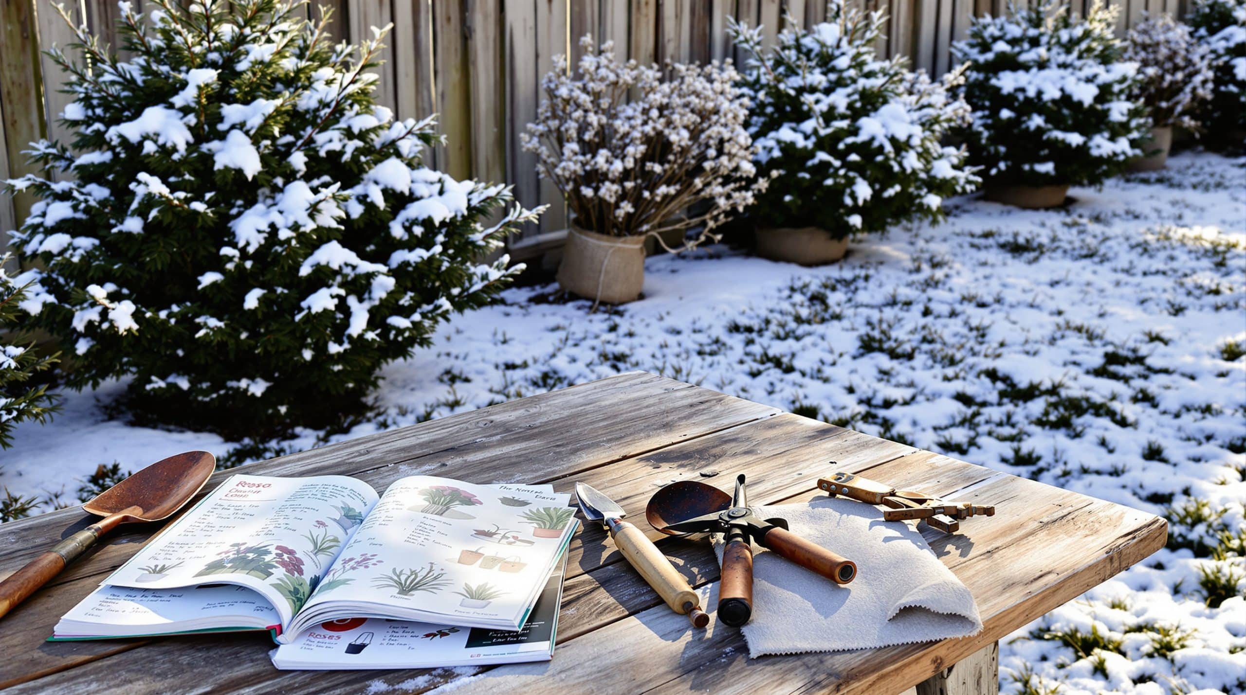 préparez votre jardin dès l'hiver en prenant soin de vos semences, entretenant vos outils et planifiant la prochaine saison pour un jardin florissant.