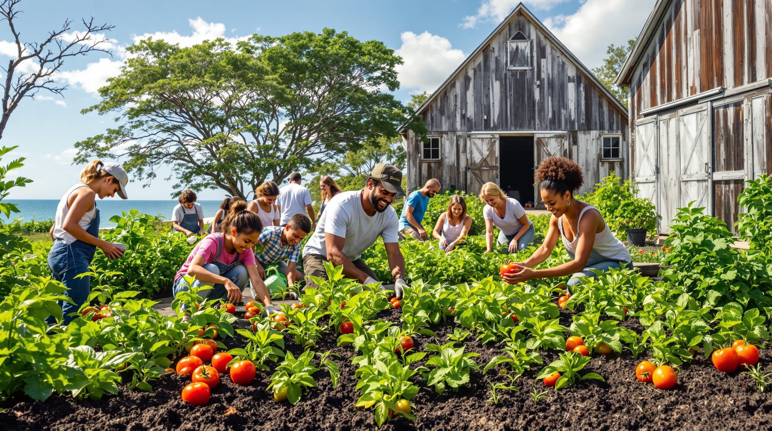 apprenez le jardinage potager sur la côte du golfe grâce aux cours pratiques à la ferme cooper. découvrez des techniques simples et efficaces pour cultiver votre propre potager toute l'année.