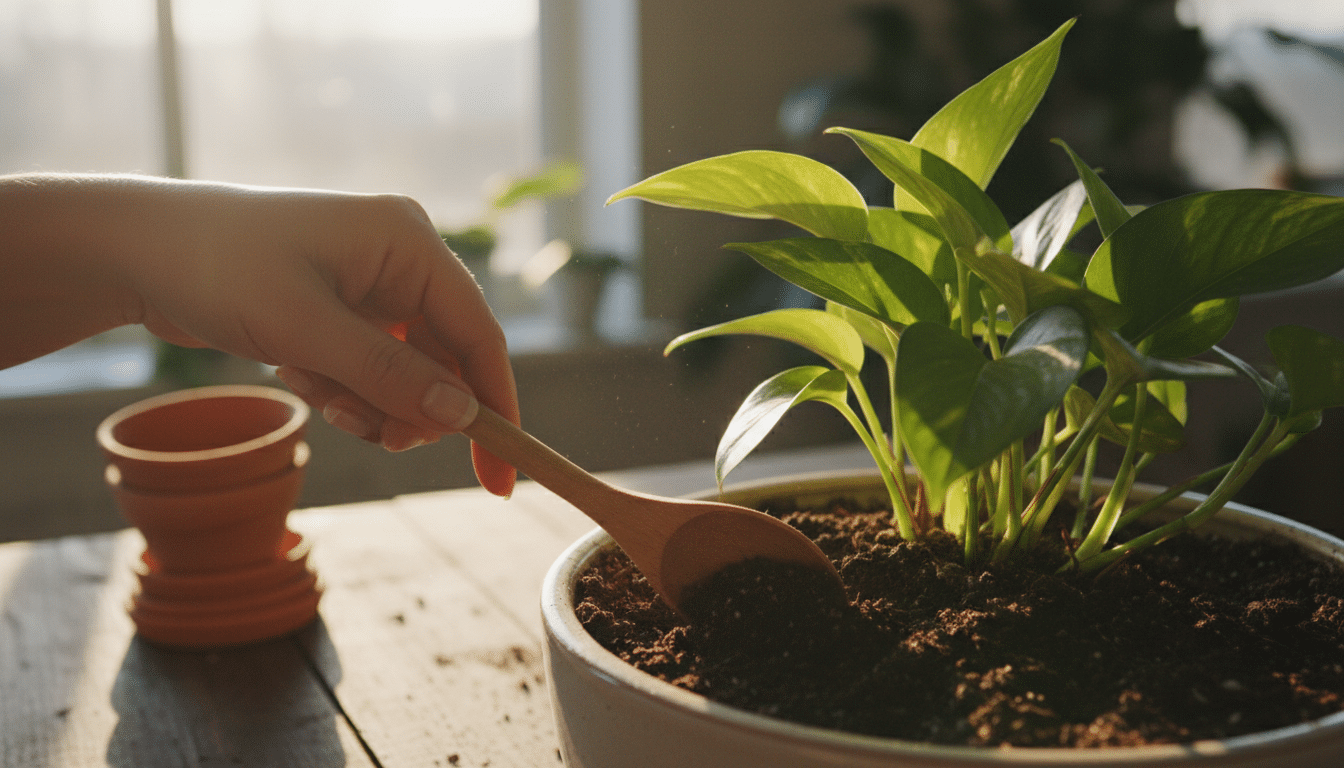 découvrez comment une simple cuillère en bois peut revitaliser vos plantes facilement. apprenez ce geste magique pour redonner vie à votre jardin dès aujourd'hui !