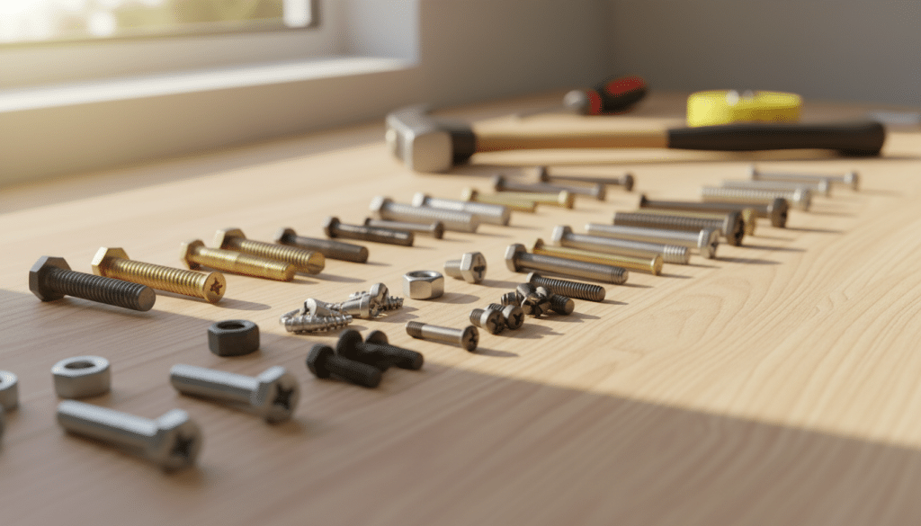 profitez du set de visserie indispensable à seulement 2,40 € chez gifi, idéal pour tous vos petits bricolages. offre valable jusqu'à la fin du mois, ne la manquez pas !