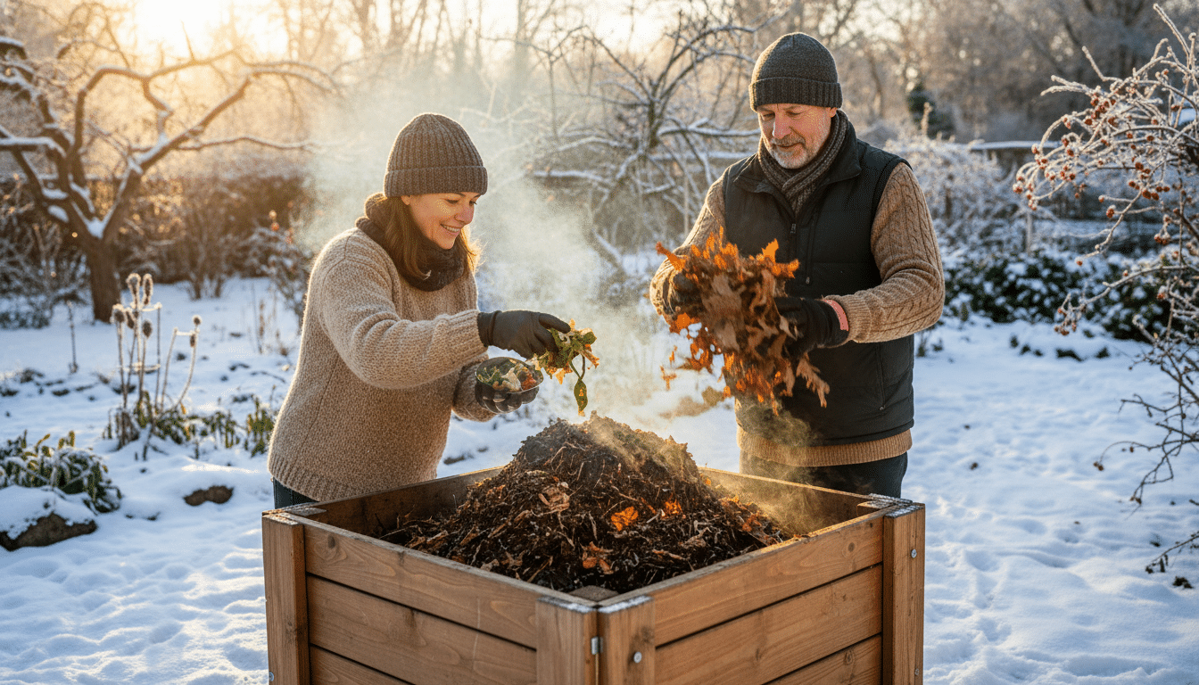 découvrez les conseils incontournables des jardiniers expérimentés pour entretenir un compost actif et efficace durant l'hiver, et enrichir votre sol naturellement toute l'année.