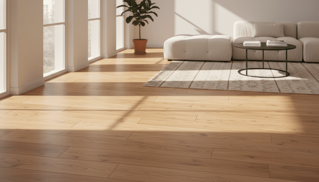 apportez chaleur et élégance à votre intérieur avec notre sol effet chêne authentique, disponible dès 8,99€ seulement. facile à installer et résistant, il transforme votre espace en un rien de temps.