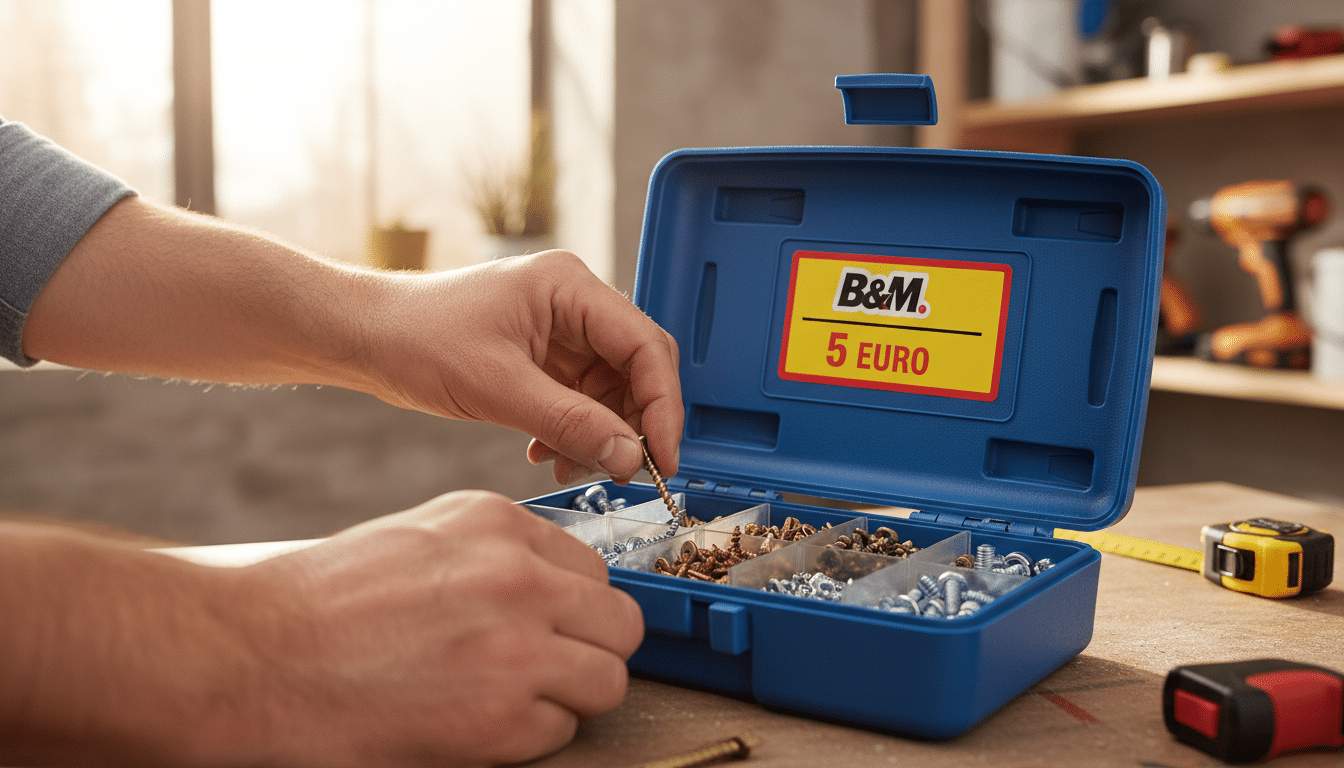 découvrez pourquoi les bricoleurs avisés préfèrent le coffret de vis à 5 € de b&m, une solution économique et pratique qui remplace avantageusement l'achat de vis à l'unité.