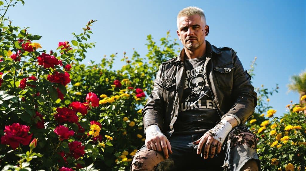 découvrez comment pat smear s'est blessé de manière inattendue lors d'une séance de jardinage, entre humour et rock'n'roll.