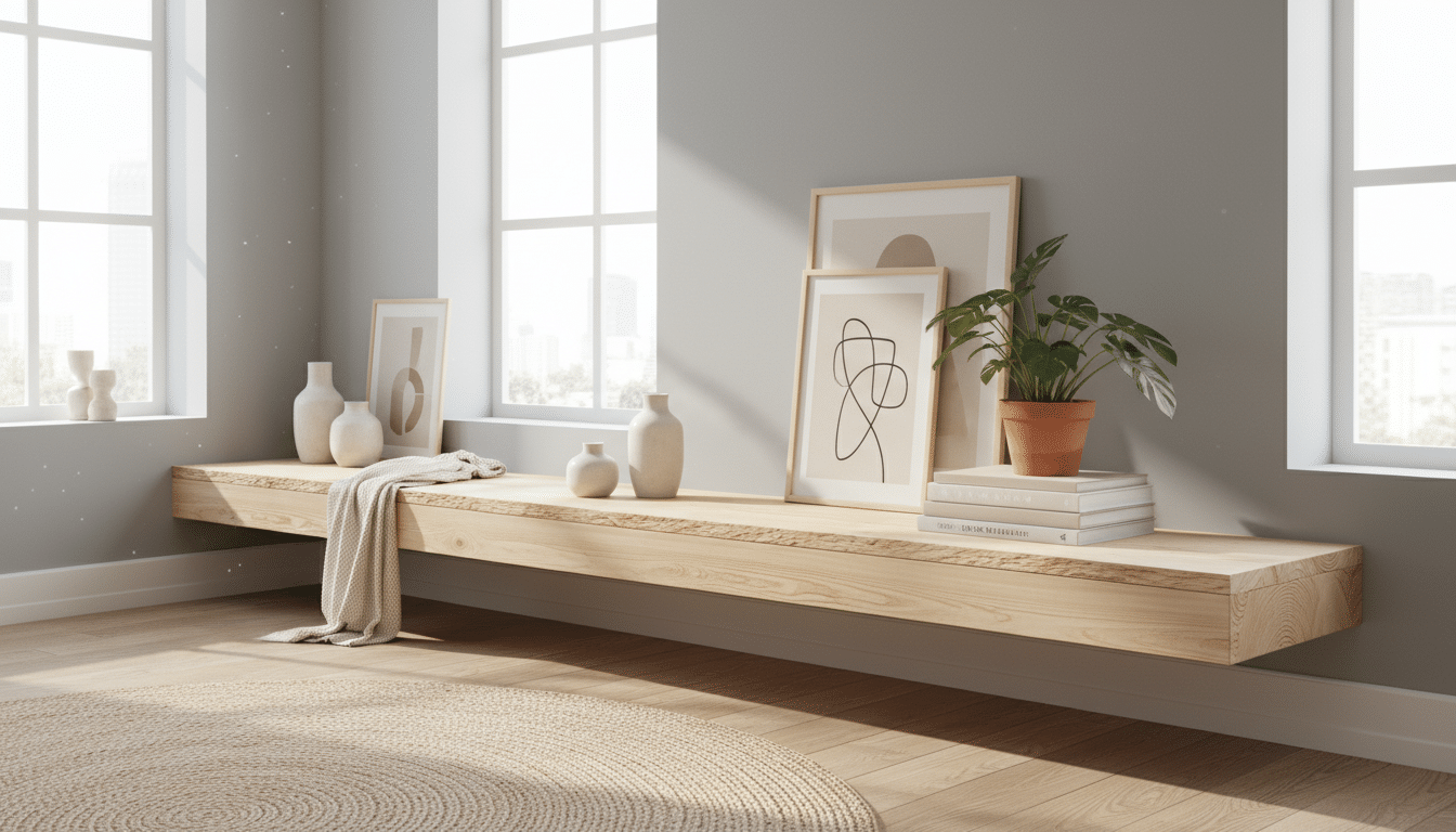 découvrez cette tablette en bois massif à moins de 45 € chez castorama, une solution abordable et élégante pour transformer votre décoration intérieure.