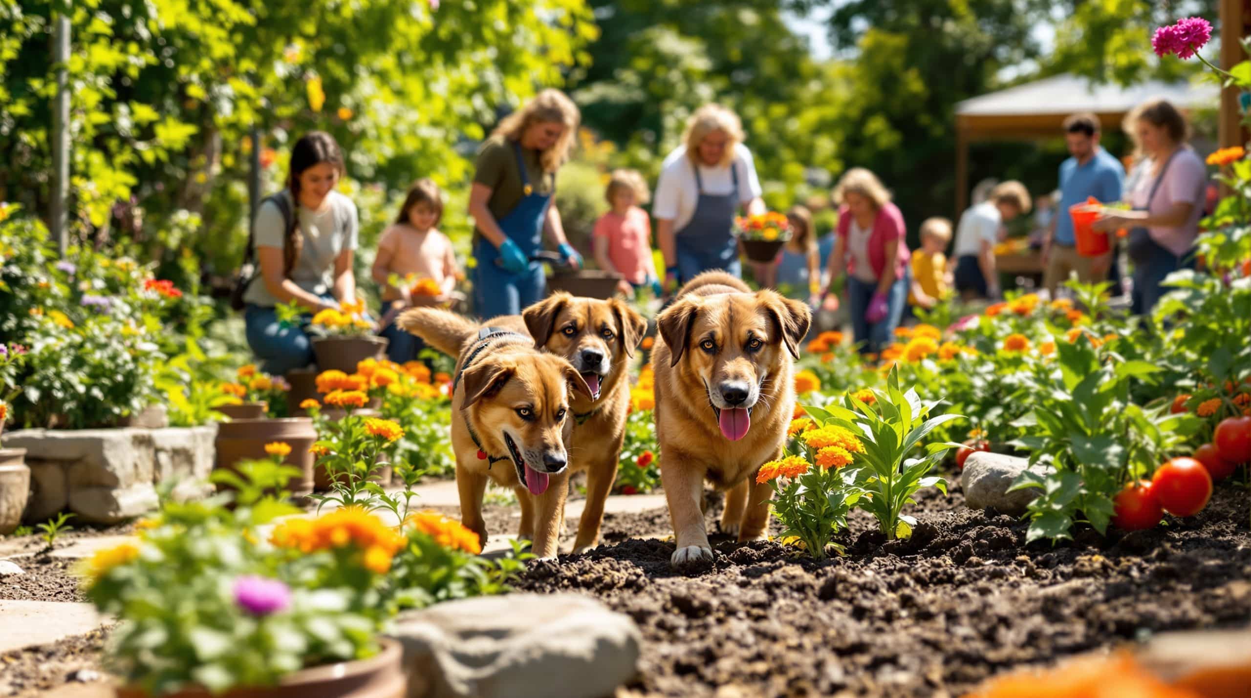 participez à l'événement innovant de l'uh alliant chiens détecteurs de nuisibles et ateliers de jardinage pour une approche écologique et pratique.