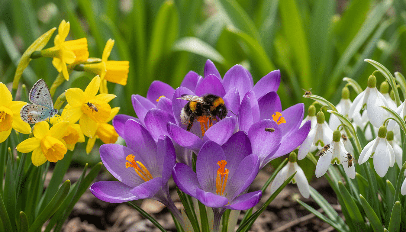 soutenez la biodiversité dès le printemps en découvrant 3 fleurs essentielles qui nourrissent les pollinisateurs et favorisent un écosystème sain.