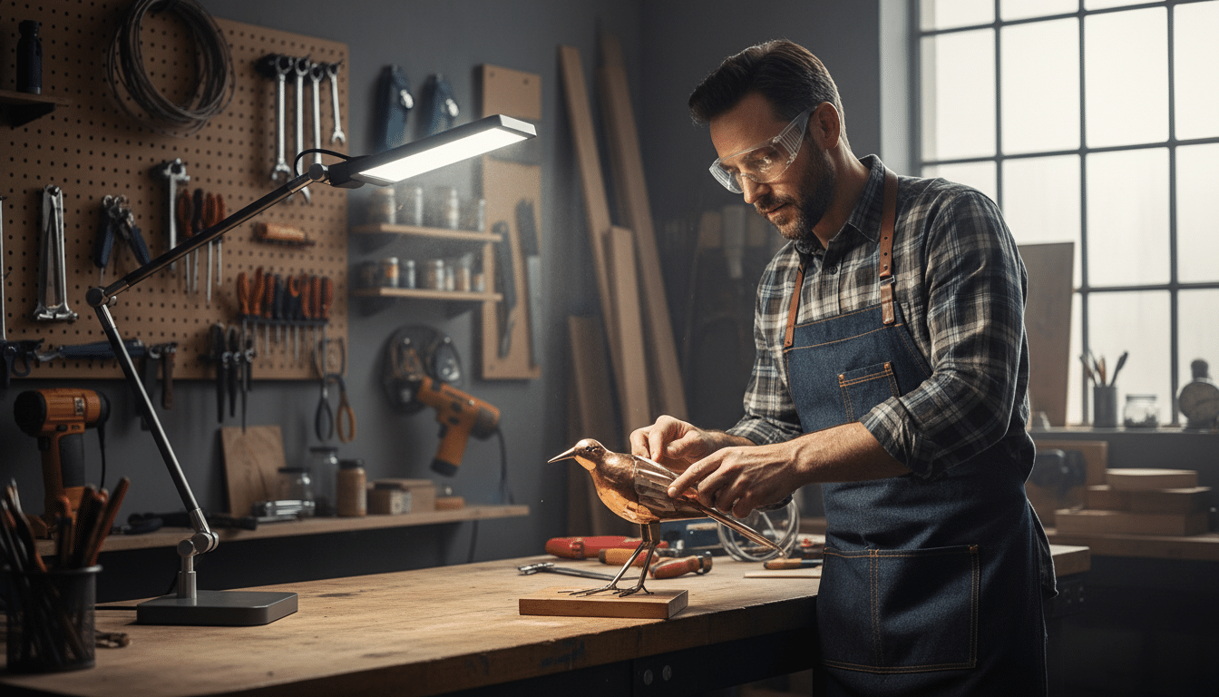 découvrez la lampe de bricolage lidl à moins de 50€, l'outil secret des professionnels d'atelier pour un éclairage optimal et précis lors de tous vos projets.