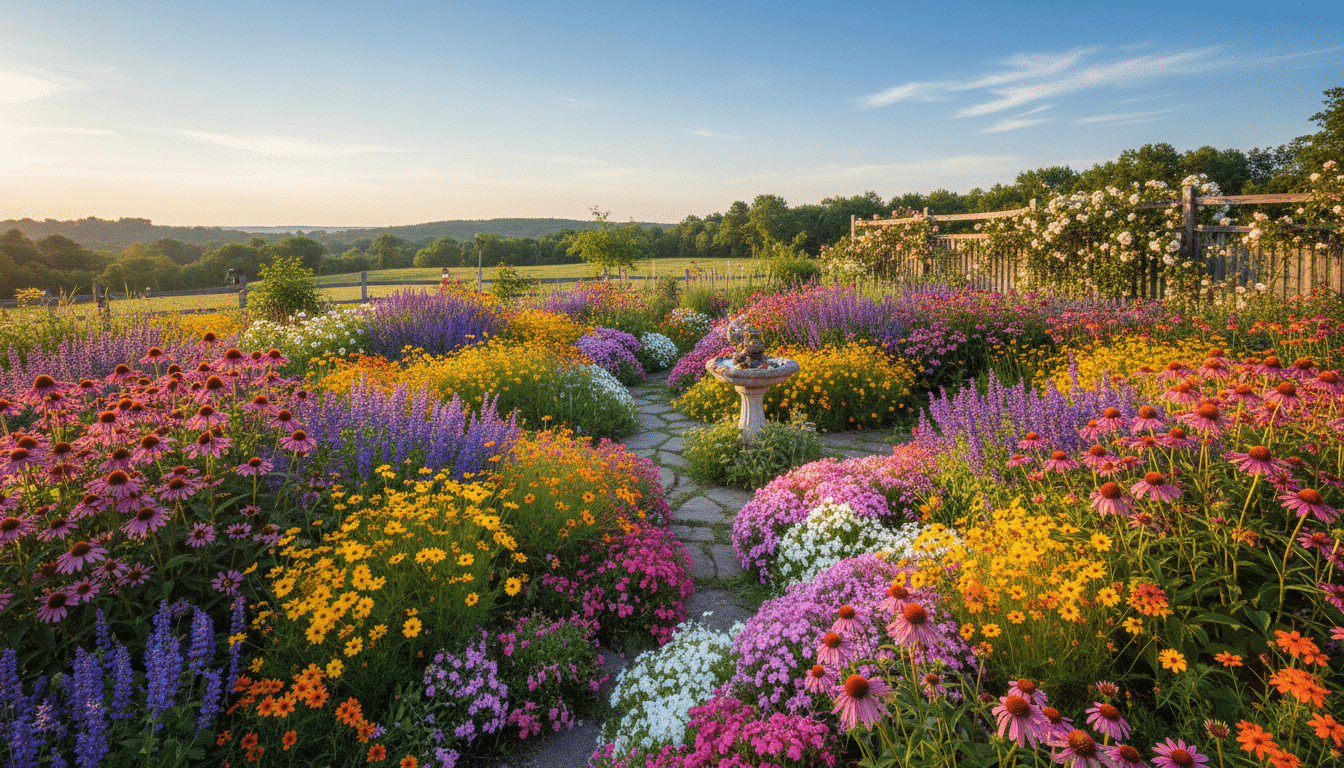 découvrez comment créer un massif fleuri sans entretien grâce au choix judicieux de vivaces adaptées au soleil et au respect d'un timing parfait pour un jardin éclatant toute l'année.
