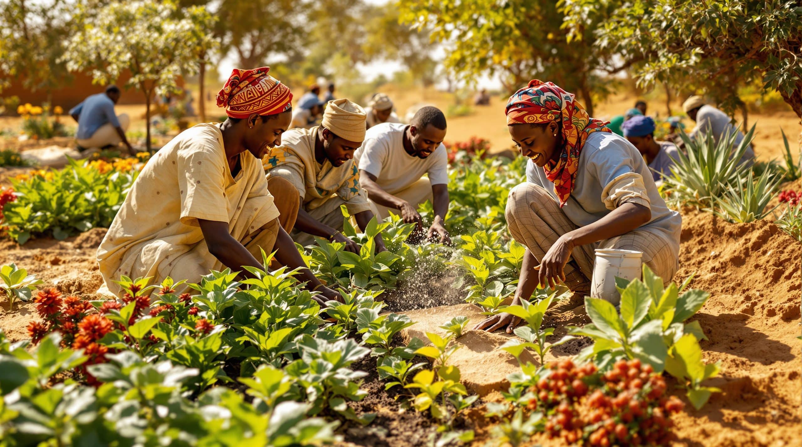 découvrez comment les espaces de jardinage au sahel deviennent des leviers clés pour améliorer l'impact environnemental, climatique et social, favorisant ainsi un développement durable dans la région.