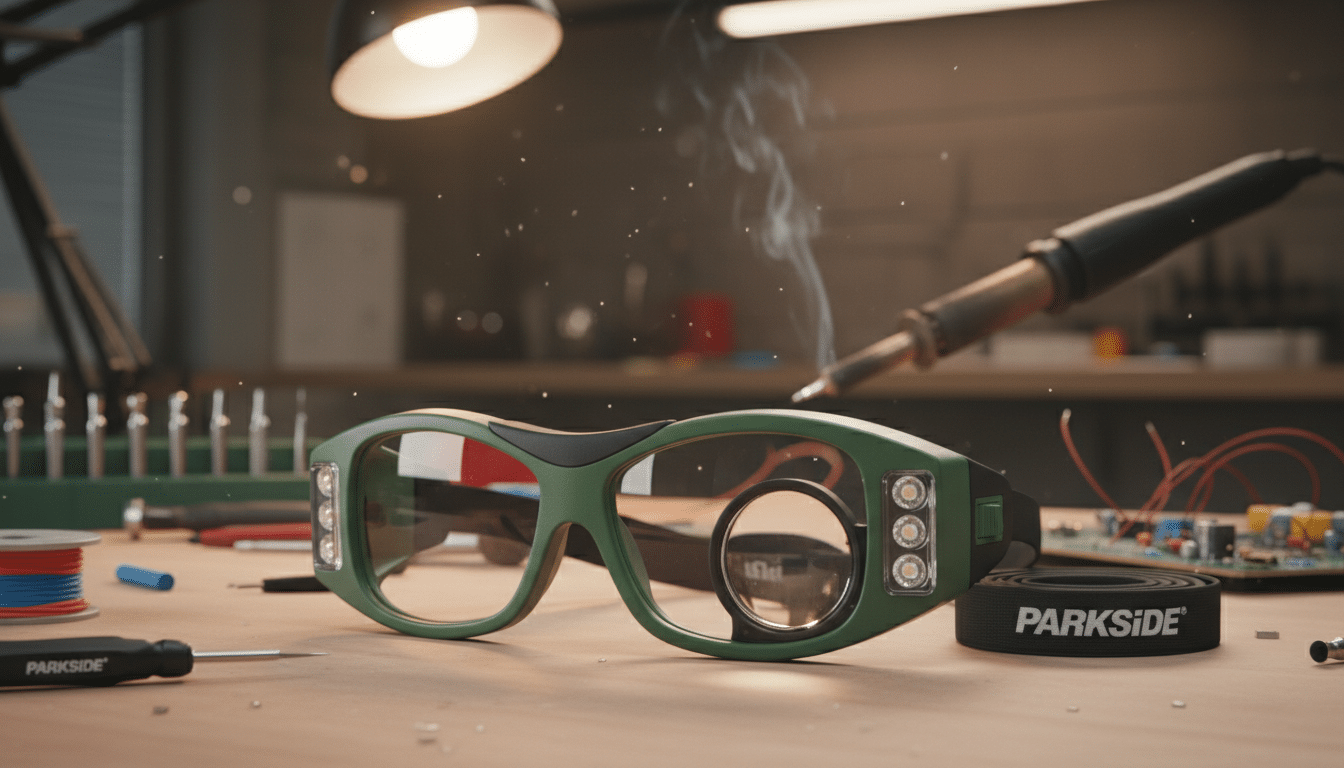 découvrez les lunettes-loupe led parkside à 6,99 € chez lidl, alliant confort et précision pour réussir tous vos travaux minutieux en toute simplicité.