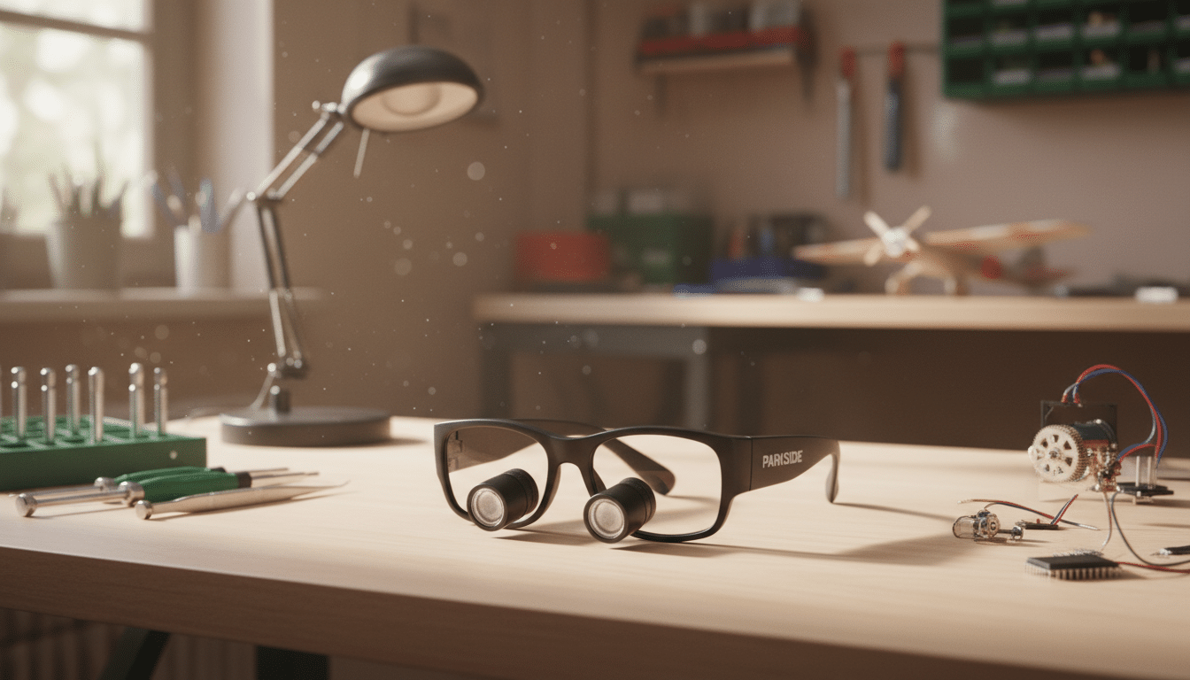 découvrez les lunettes-loupe led parkside à 6,99 € chez lidl, parfaites pour un confort optimal et une précision maximale lors de vos travaux minutieux.