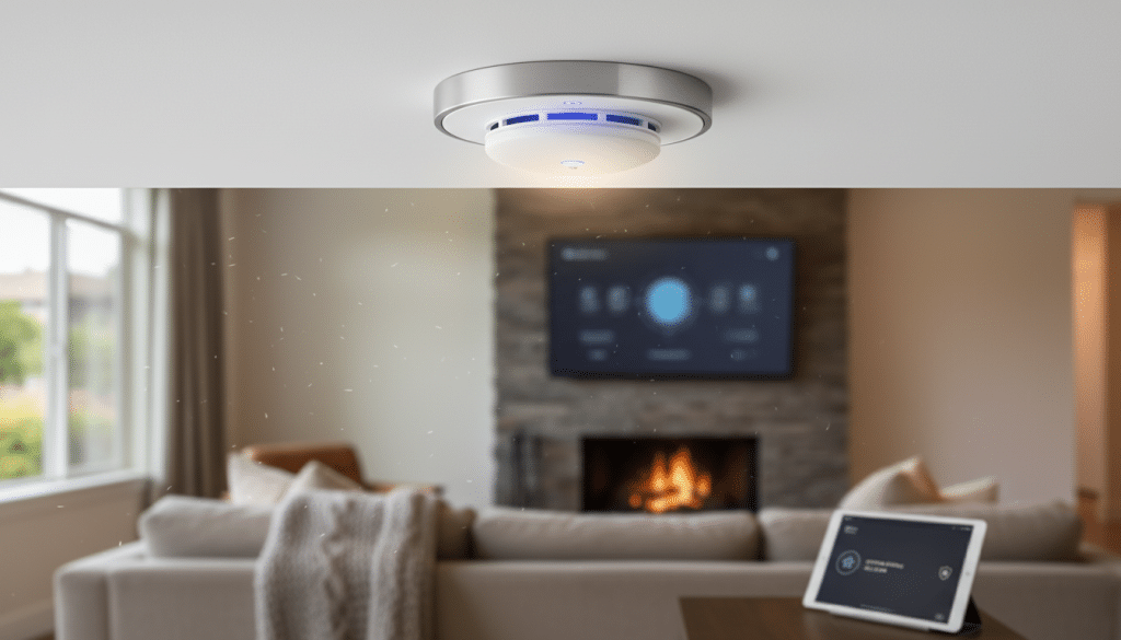 découvrez notre détecteur connecté anti-incendie et intoxication en promotion à seulement 41 € sur amazon. protégez votre foyer à distance grâce à la technologie intelligente et assurez la sécurité de vos proches facilement.