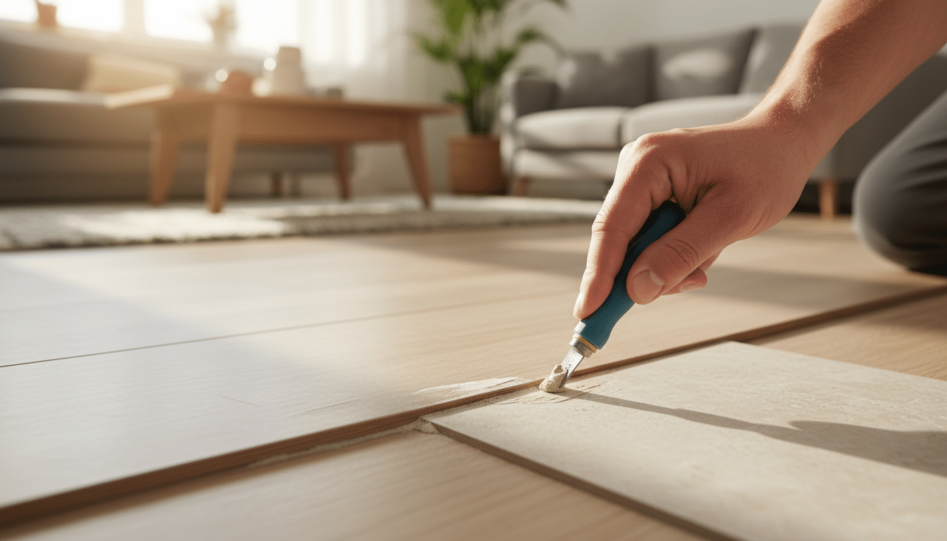 réparez facilement vos sols abîmés avec le kit parkside à seulement 6,99 € chez lidl. idéal pour stratifiés griffés et carreaux ébréchés, récupérez un sol parfait en un clin d'œil !