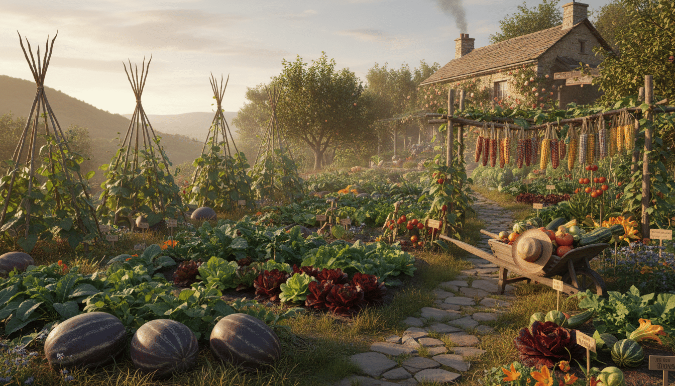 découvrez comment cultiver un potager d'exception en redécouvrant le secret des légumes anciens pour des récoltes savoureuses et authentiques.