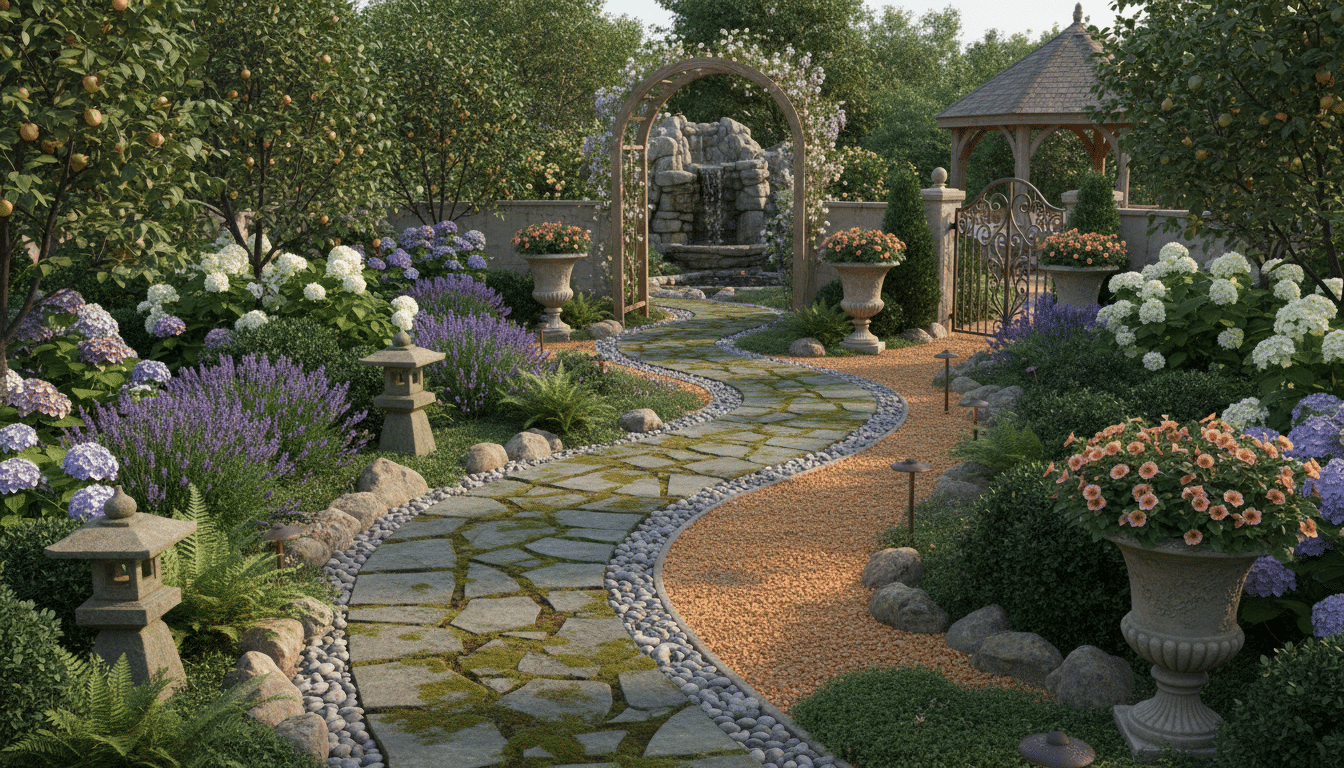 découvrez des idées ingénieuses pour aménager des allées de jardin à couper le souffle, alliant esthétique et fonctionnalité pour sublimer votre espace extérieur.