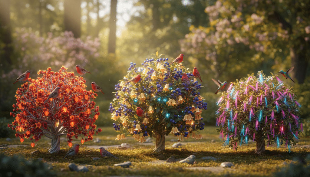 découvrez ces 3 arbustes magiques qui attirent naturellement les oiseaux dans votre jardin, sans jamais dépenser un centime en graines. astuces simples et écologiques pour une nature vivante chez vous !