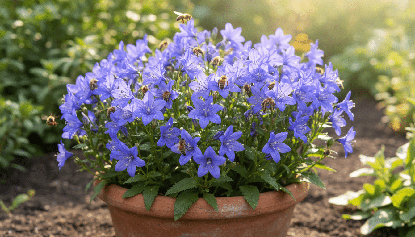 découvrez cette plante bleue à croissance rapide, parfaite en pot ou au jardin, qui attire irrésistiblement les abeilles et embellit votre espace naturel.