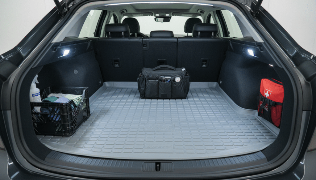 découvrez comment un investissement de seulement 7 € chez b&m a métamorphosé l'apparence de mon coffre de voiture, alliant simplicité et efficacité.