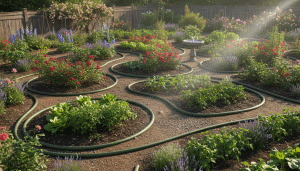 découvrez comment un simple geste de paysagiste peut transformer un tuyau ordinaire en un outil indispensable pour créer des massifs magnifiques et embellir votre jardin.