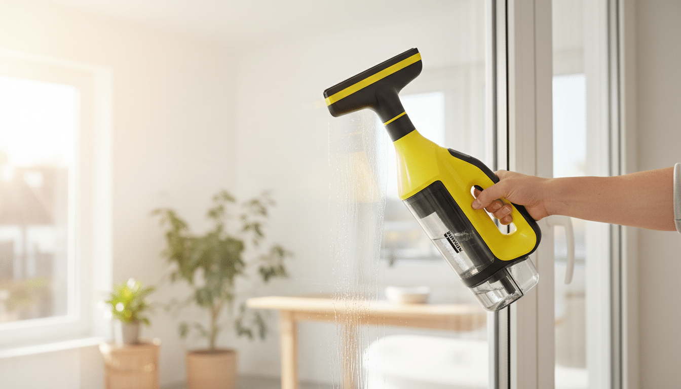 découvrez l’appareil kärcher disponible chez boulanger à moins de 65 € qui révolutionne le nettoyage manuel de vos vitres pour des résultats impeccables et rapides.