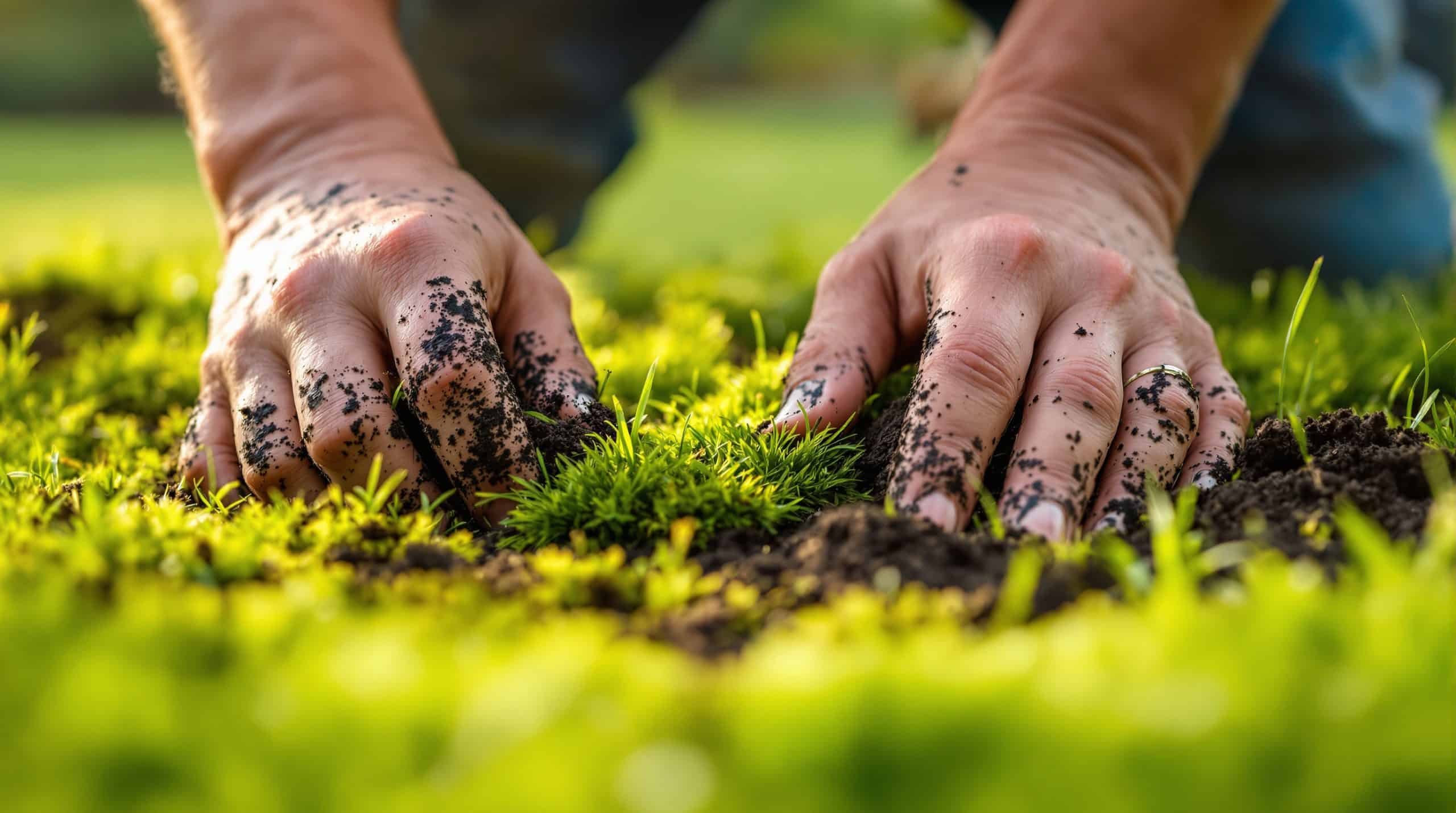 apprenez les 3 gestes essentiels d'alan titchmarsh pour redonner vie à votre pelouse jaunie et envahie de mousse avant la saison clé. conseils simples et efficaces pour un gazon sain et verdoyant.