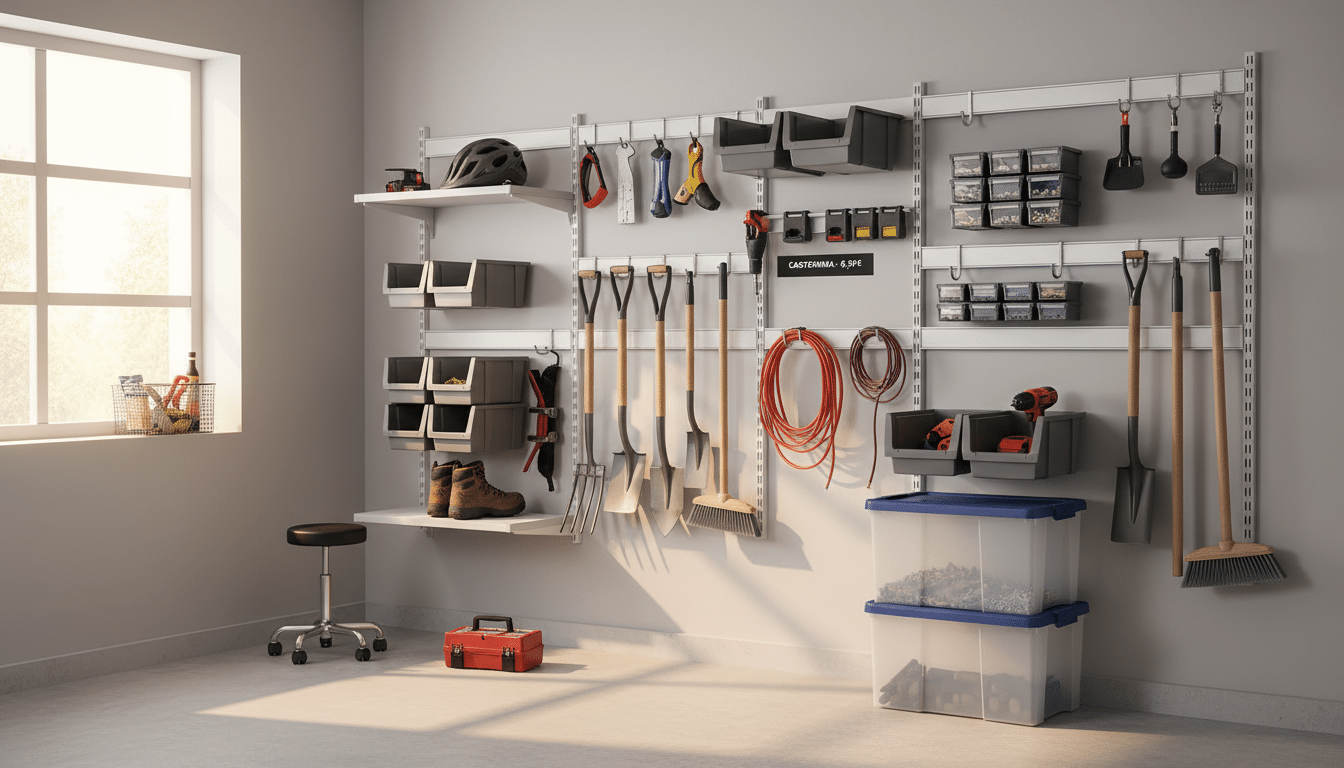 découvrez la solution castorama à moins de 9 € qui transforme l’organisation de votre garage en éliminant les outils abandonnés au sol. pratique, économique et innovante, facilitez votre rangement dès aujourd’hui !