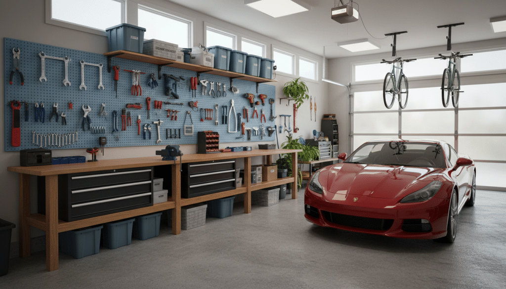 découvrez la solution castorama à moins de 9 € pour organiser efficacement votre garage et dire adieu aux outils abandonnés au sol. pratique, économique et facile à installer !