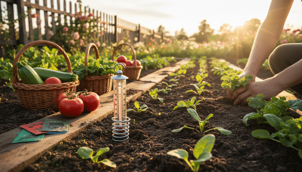 découvrez le secret caché à seulement 5 cm sous la terre qui vous permet d'accélérer votre récolte de trois semaines, sans vous soucier du calendrier.