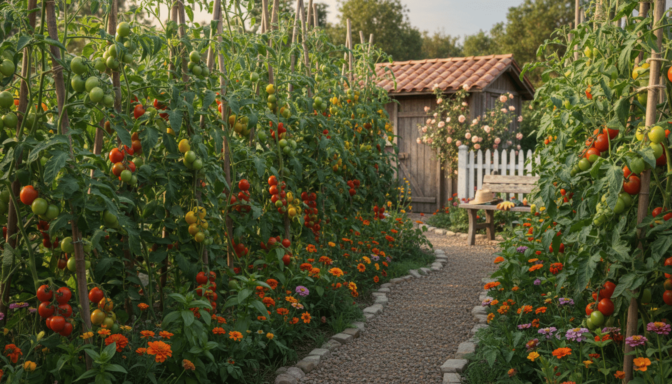 découvrez une technique de plantation simple qui a permis à mes tomates de presque ne pas nécessiter d'arrosage tout l'été dernier, pour un jardinage plus facile et économe en eau.