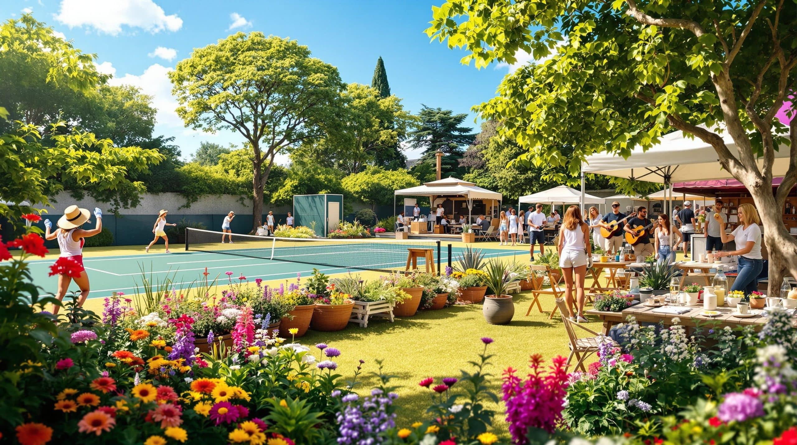 découvrez nos suggestions d'activités incontournables à saint-malo pour un week-end vibrant : musique, tennis, jardinage et brocante au programme pour tous les goûts.