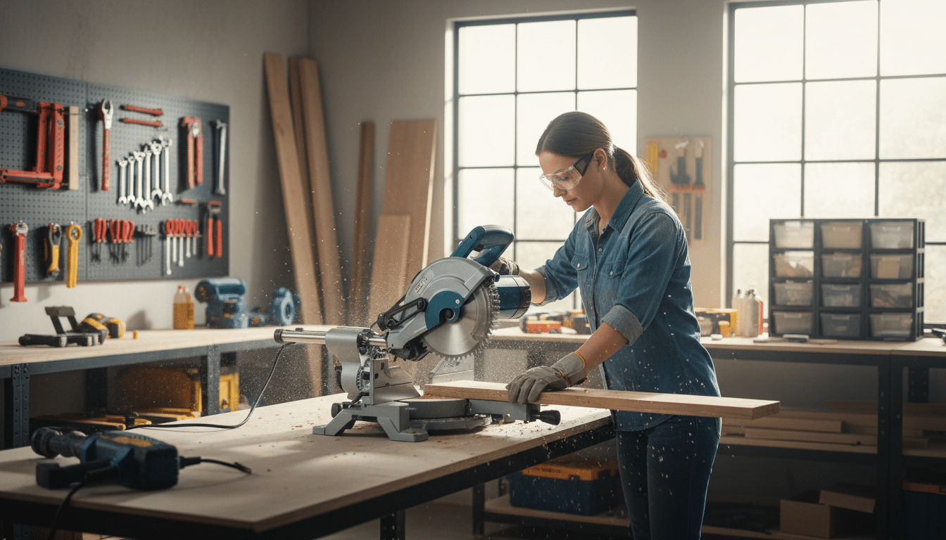 découvrez l'astuce d'un expert du bricolage : une scie à onglet ultra-performante à prix imbattable, exclusivement sur manomano. qualité et bon prix garantis pour vos projets !
