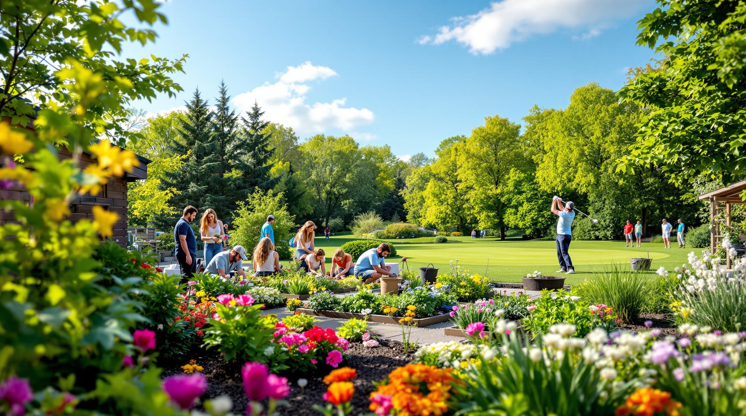 découvrez à laval, dès le 18 mai, nos idées originales pour jardiner, improviser des activités et jouer au golf. profitez de conseils et d'animations pour un printemps dynamique et convivial.