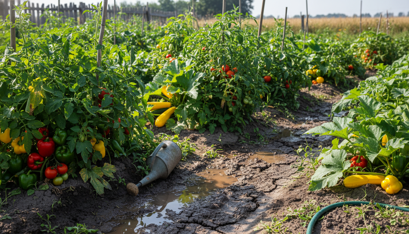 découvrez comment un excès d'arrosage durant la canicule peut nuire à votre potager et aggraver la sécheresse. apprenez les bonnes pratiques pour protéger vos plantes efficacement.