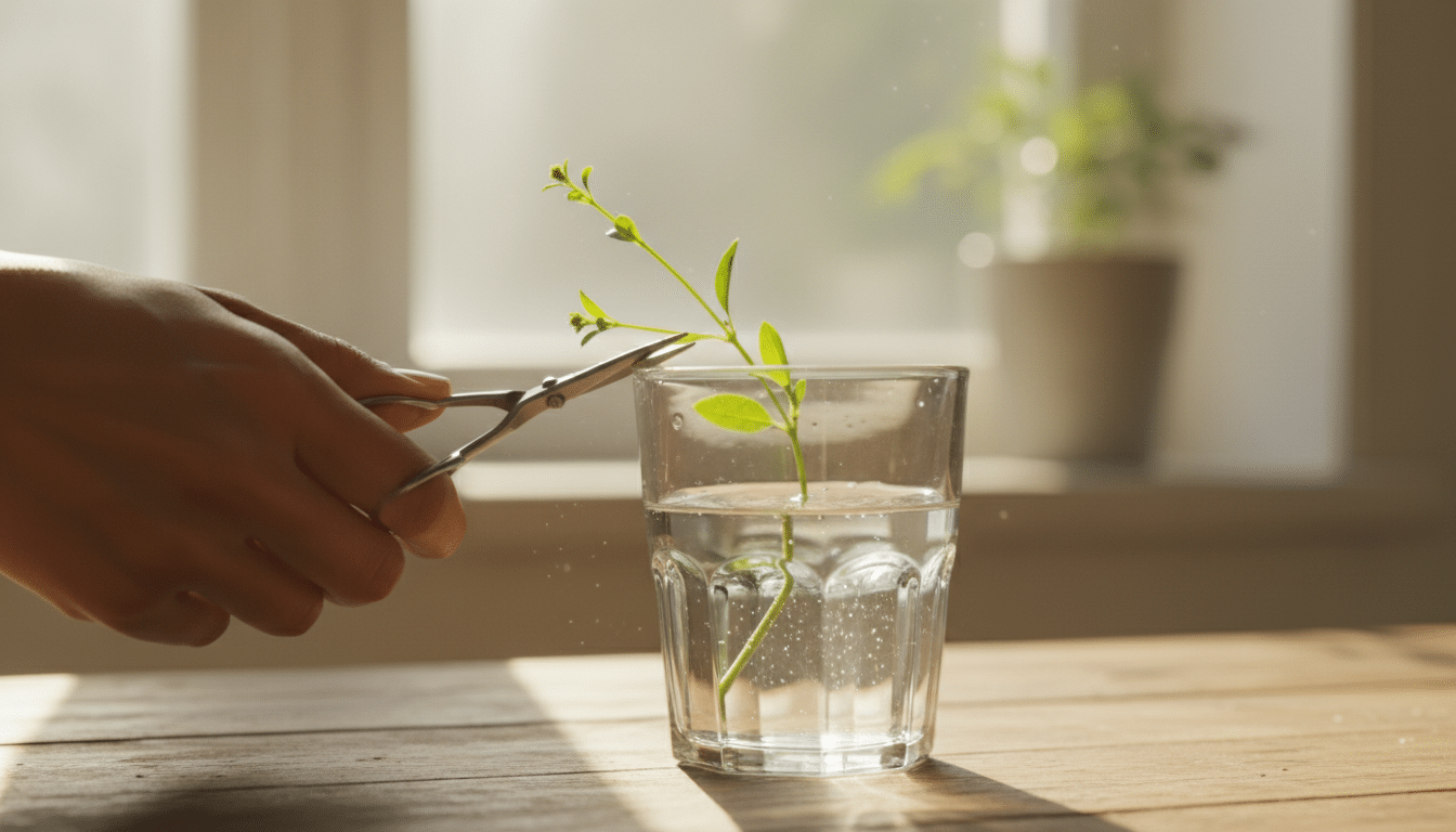 découvrez comment un geste simple de ma voisine en mai, consistant à couper et plonger une plante dans un verre, m'a convaincu d'abandonner l'achat de plantes. une méthode naturelle et inspirante pour jardiner autrement.