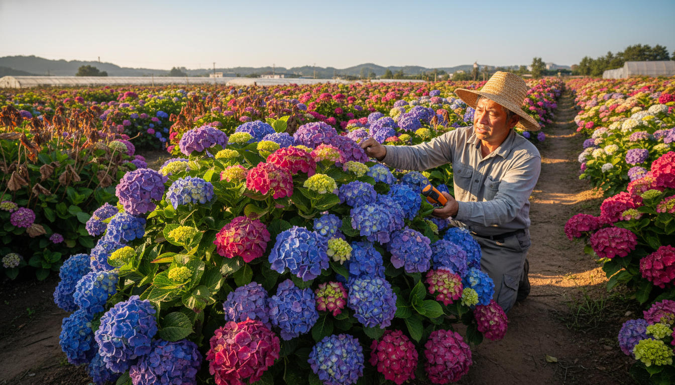 découvrez pourquoi la production du produit vedette des hortensias prendra fin en 2026 et comment les pépiniéristes alertent sur ses dommages méconnus.
