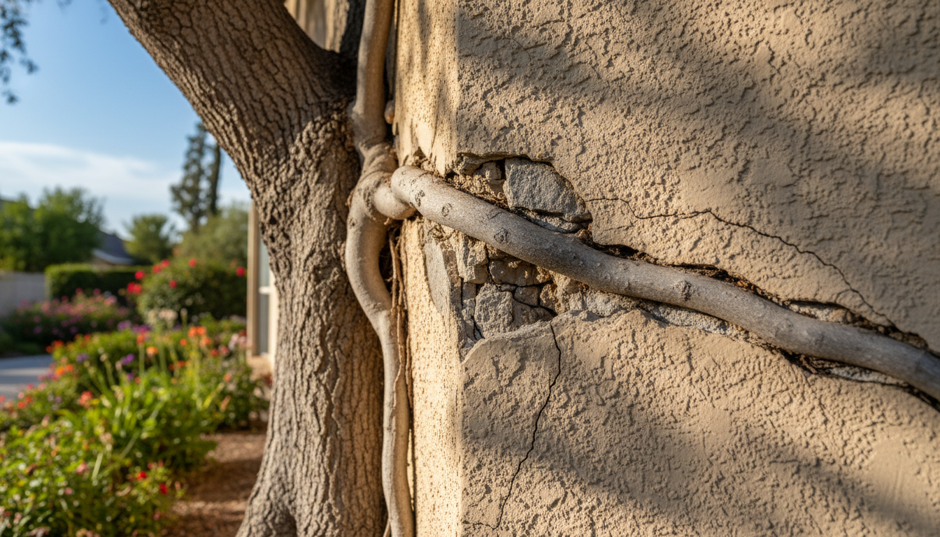 fissures sur votre mur extérieur ? apprenez comment l'arbre voisin peut causer ces dommages et découvrez des solutions pour protéger votre maison.