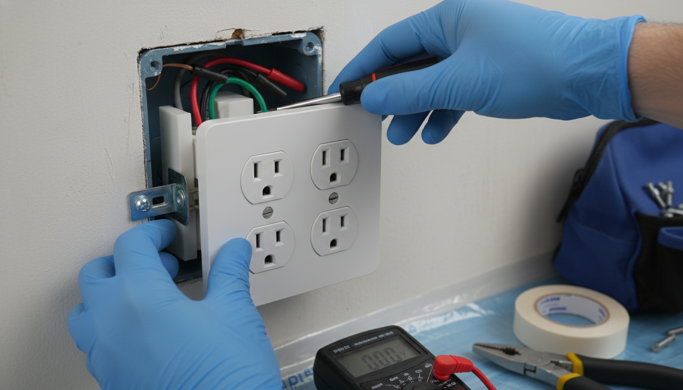 découvrez les 5 vérifications essentielles à effectuer avant d'installer une prise usb murale pour garantir la sécurité et éviter la surchauffe des câbles cachés.