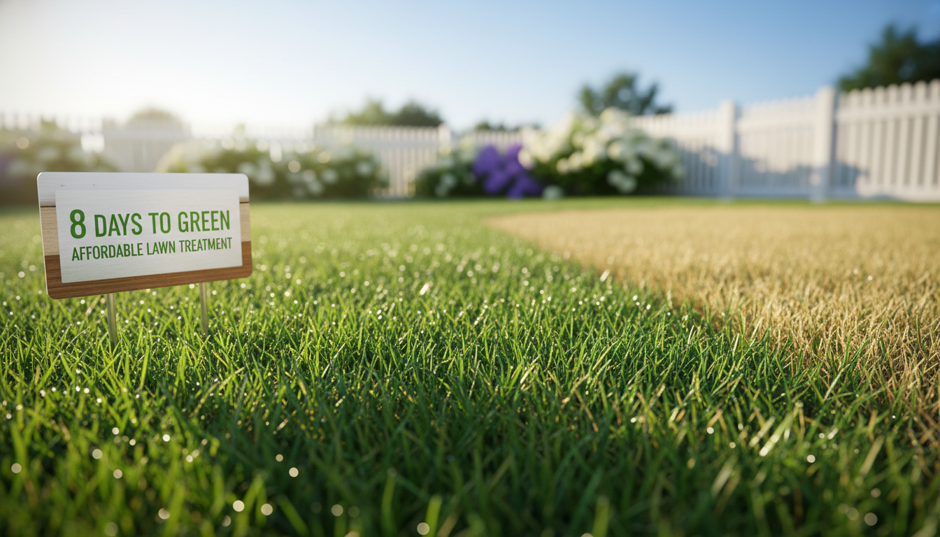 découvrez comment un traitement abordable à seulement 3 € a revitalisé une pelouse jaunie en seulement 8 jours, avec un témoignage inspirant sur la transformation rapide et efficace de votre jardin.