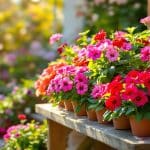 Mai au jardin : l'heure des potées fleuries a sonné découvrez comment embellir votre jardin en mai avec des potées fleuries colorées et faciles à entretenir pour un extérieur éclatant de vie.