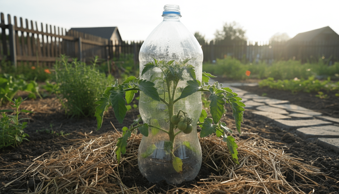 découvrez comment un déchet souvent ignoré par 90 % des jardiniers peut protéger efficacement vos tomates fraîchement replantées lors des saints de glace.
