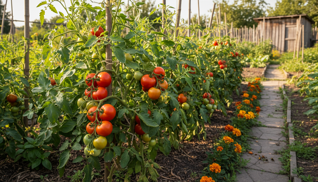 découvrez l'histoire surprenante où un maraîcher averti m'a interrompu avant que je ne compromette la santé de ses tomates, révélant des astuces essentielles pour bien entretenir vos légumes.
