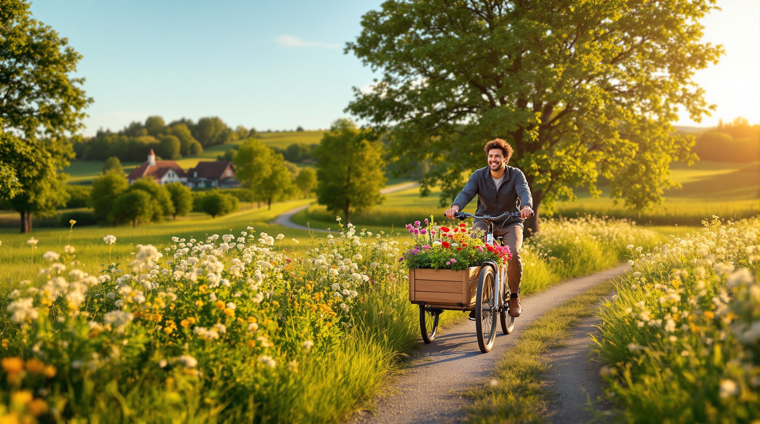 partez à vélo à travers la normandie pour un voyage pédagogique unique, alliant découverte du patrimoine et sensibilisation environnementale grâce à un jardin ambulant innovant.