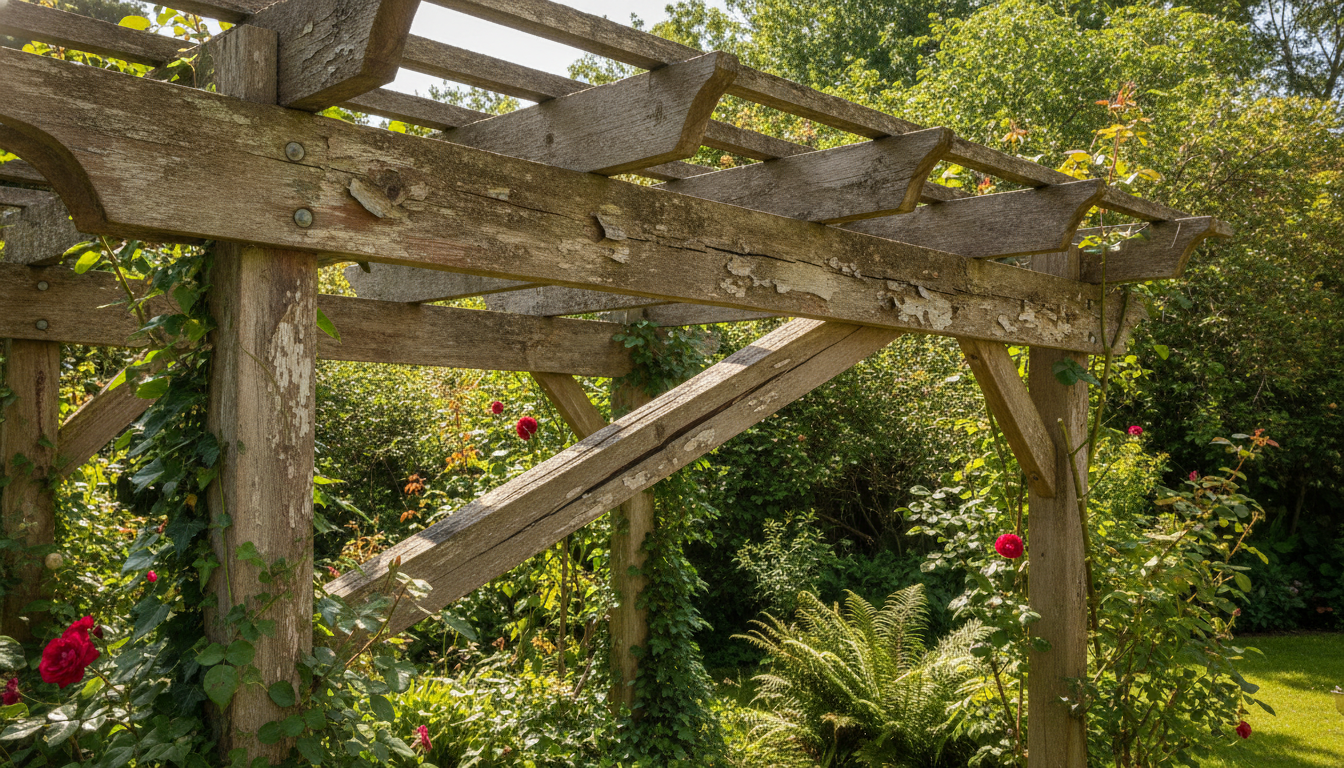 découvrez l'erreur de montage fréquente qui réduit la durée de vie de votre pergola en bois à moins de deux ans et apprenez comment l'éviter pour profiter d'une installation durable et solide.
