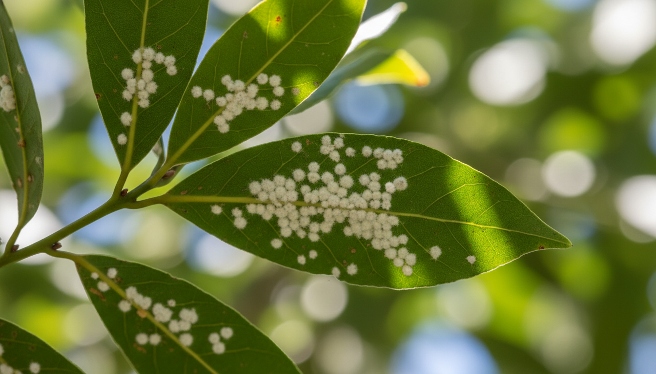 découvrez pourquoi ces points blancs sous les feuilles de votre laurier sont dangereux et comment les traiter rapidement pour sauver votre plante.