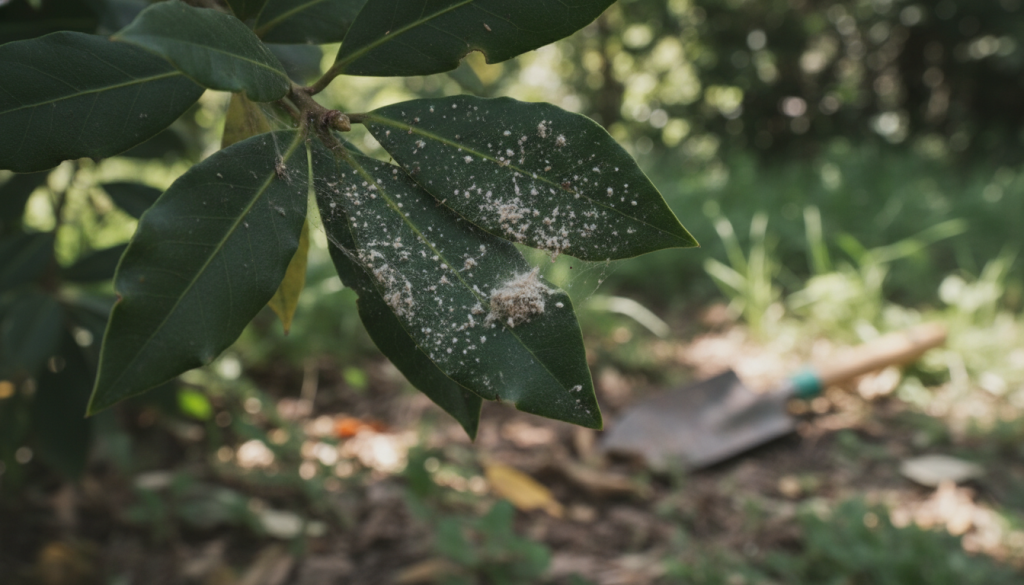 découvrez pourquoi ces points blancs sous les feuilles de votre laurier sont un danger imminent et comment agir rapidement pour sauver votre plante avant qu'il ne soit trop tard.