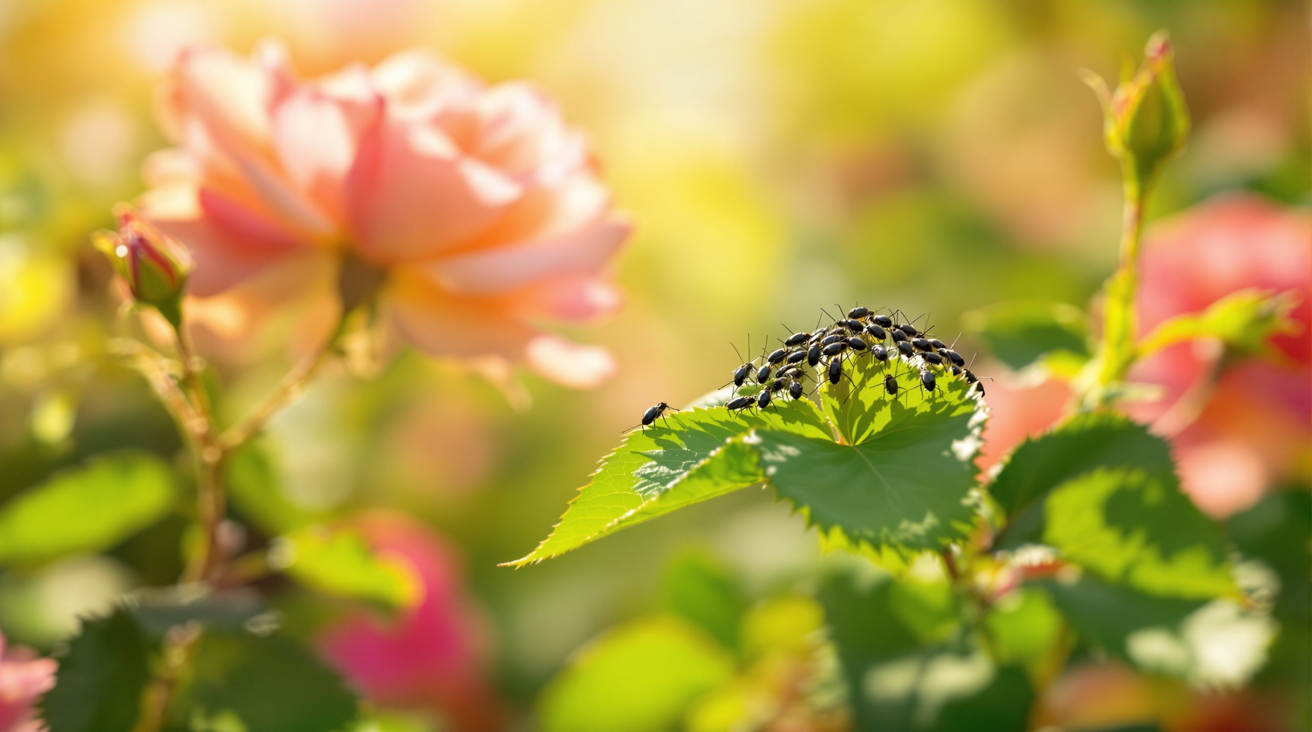 découvrez pourquoi écraser ces petits insectes noirs sur vos rosiers est une erreur fréquente chez 80% des jardiniers et comment mieux protéger vos plantes.