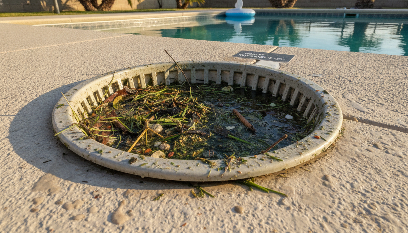 découvrez pourquoi l'aspiration de votre skimmer faiblit malgré un nettoyage hebdomadaire en explorant ce qui se cache en dessous du panier. apprenez à entretenir efficacement votre piscine pour une performance optimale.